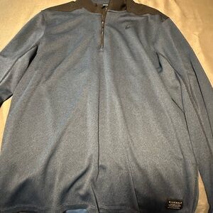 Nike Golf Blue and Black Quarter Zip